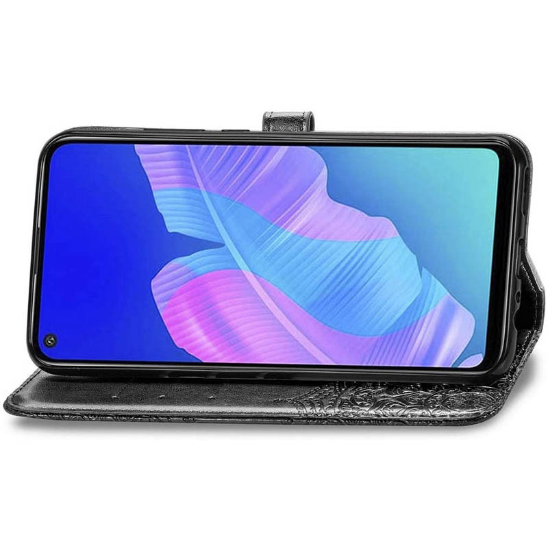 Фото Кожаный чехол (книжка) Art Case с визитницей для Samsung Galaxy A21s (Черный) в магазине vchehle.ua