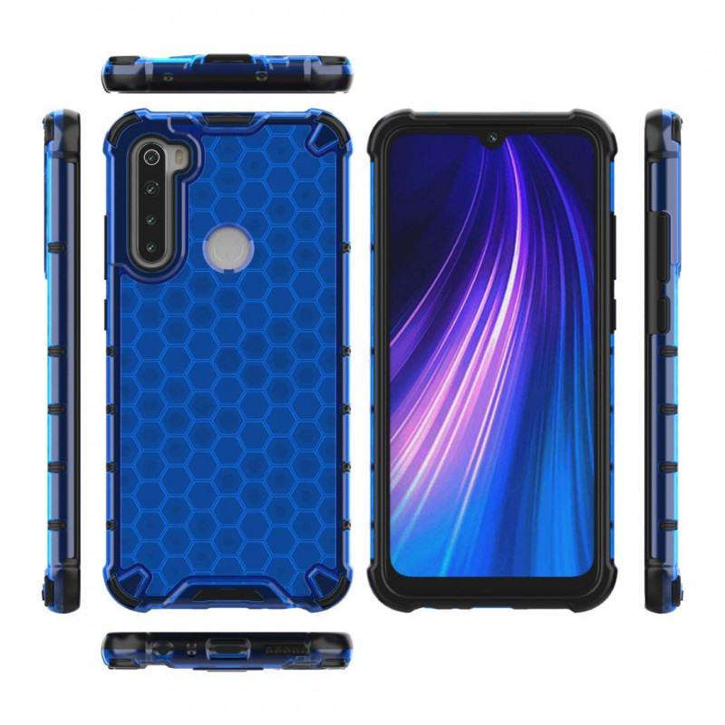 Фото Ударопрочный чехол Honeycomb для Xiaomi Redmi Note 8T (Синий) на vchehle.ua