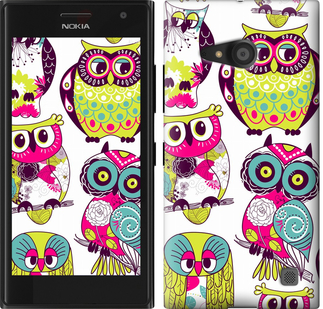 

Чехол Совы для Nokia Lumia 730 621344