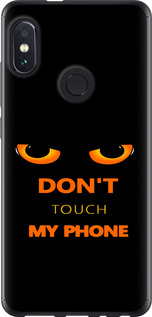 Чохол Don't touch the phone на Xiaomi Redmi Note 5 Pro