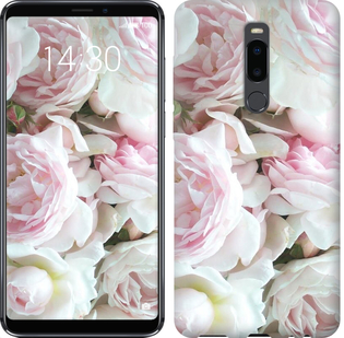 Чехол Пионы v2 для Meizu Note 8