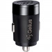 Фото АЗУ Gelius Inch Twix GP-CC010C USB+Type-C (QC/PD30W) + Type-C to Type-C (Black) в магазине vchehle.ua