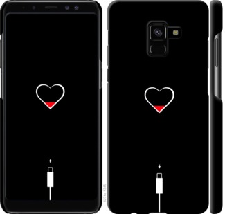 

Чехол Подзарядка сердца для Samsung Galaxy A8 Plus 2018 A730F 721065