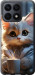 Чехол White cat для Huawei Honor X8a