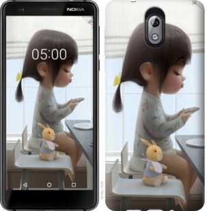 

Чохол Мила дівчинка з зайчиком на Nokia 2.2 741141