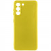 Чохол Silicone Cover Lakshmi Full Camera (A) на Samsung Galaxy S21 (Жовтий / Flash)