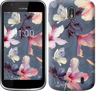 

Чохол Намальовані квіти на Nokia 1 599878