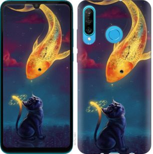 Чехол Кошкин сон для Huawei Honor 10i