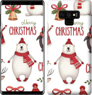 

Чехол Merry Christmas для Samsung Galaxy Note 9 N960F 919345