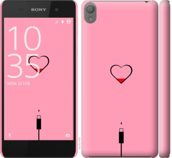 

Чохол Підзарядка сердца1 на Sony Xperia E5 F3311 730234
