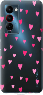 

Чехол Сердечки 2 для Tecno Camon 18 Premier 1582956