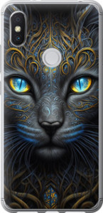 Чехол Кошка для Xiaomi Redmi S2