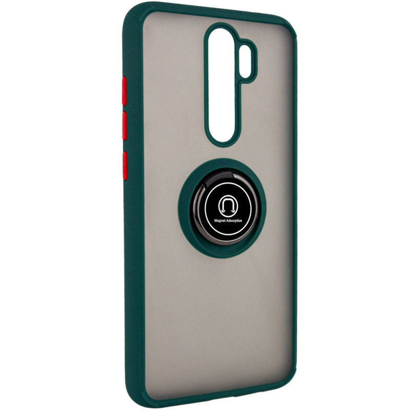

TPU + PC чохол Deen ColorEdgingRing for Magnet на Xiaomi Redmi Note 8 Pro (Зелений) 895841