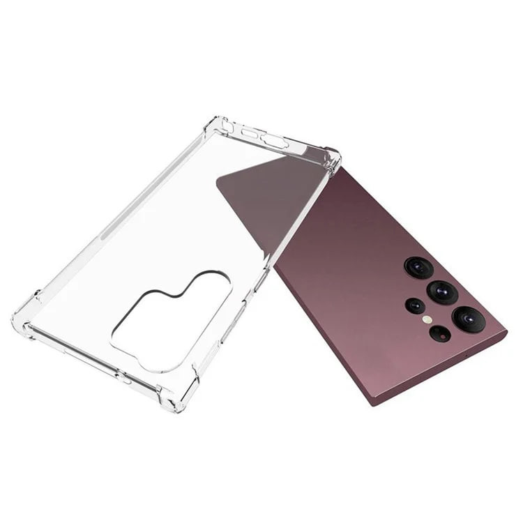 Фото TPU чехол Epic Ease с усиленными углами для Samsung Galaxy S23 Ultra (Бесцветный (прозрачный)) на vchehle.ua