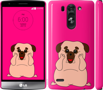 

Чохол Веселий мопс на LG G3s D724 928408