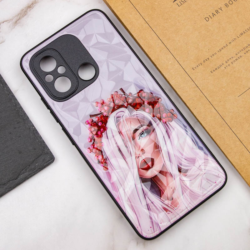 TPU+PC чохол Prisma Ladies на Xiaomi Redmi 12C / Poco C55 (Ukrainian Girl) в магазині vchehle.ua