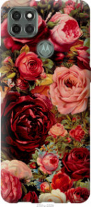 Чехол Цветущие розы для Motorola G9 Power
