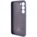 Фото Чехол Silicone Cover Lakshmi Full Camera (AAA) with Logo для Samsung Galaxy S24 (Серый / Dark Gray) на vchehle.ua