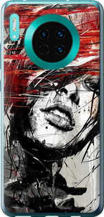 

Чехол Лицо девушки для Huawei Mate 30 1593029
