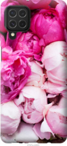 Чехол Розовые пионы для Samsung Galaxy M62