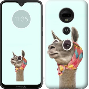 

Чохол Модна лама для Motorola Moto G7 753427