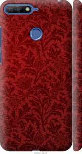 

Чехол Чехол цвета бордо для Huawei Y6 Prime 2018 672573