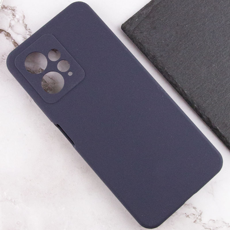 Купить Чехол Silicone Cover Lakshmi Full Camera (AAA) для Xiaomi Redmi Note 12 4G (Темно-синий / Midnight blue) на vchehle.ua