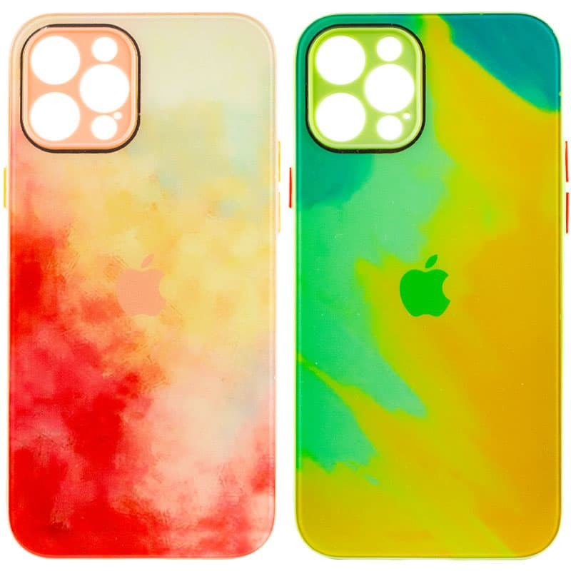 Чехол TPU+Glass Impasto abstract на Apple iPhone 12 Pro (6.1")