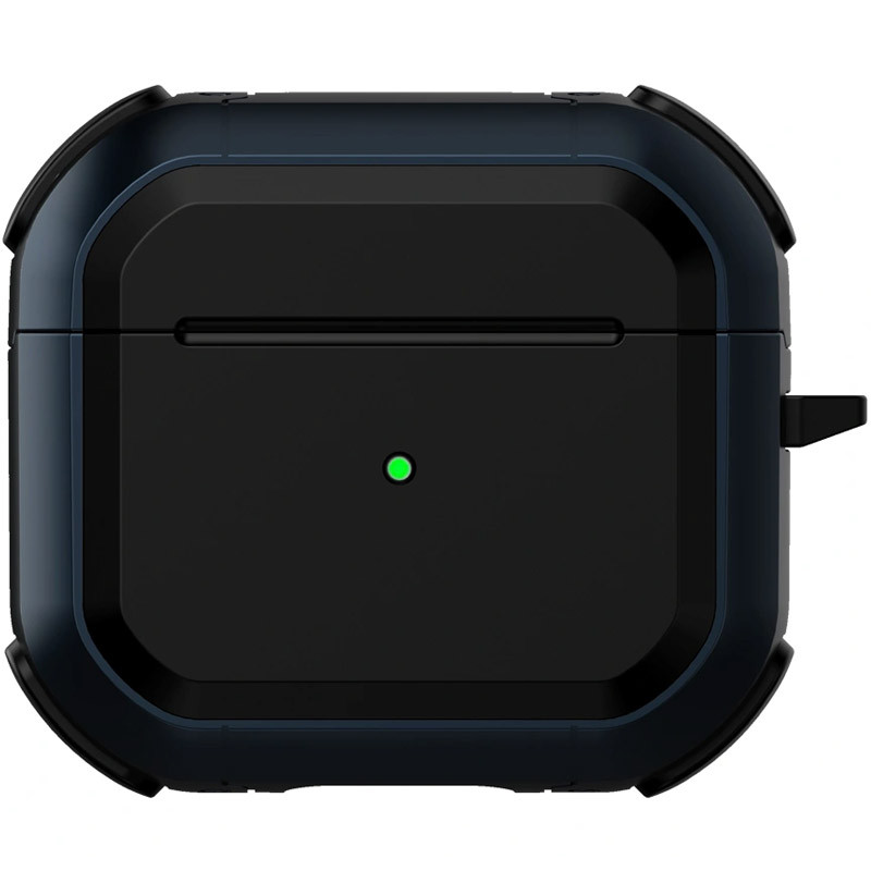 Футляр протиударний  Black ed. для навушників Airpods 4 (Blue)