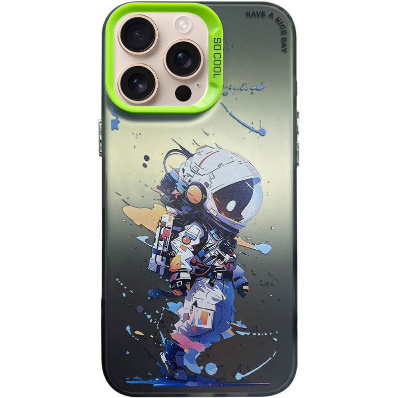 Чехол TPU+PC So Cool для Apple iPhone 15 Pro (6.1") (Astronaut)